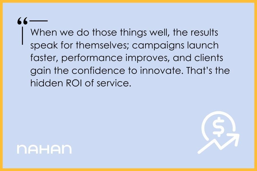 ROI of service