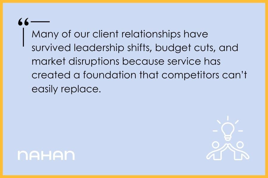 service has created a foundation