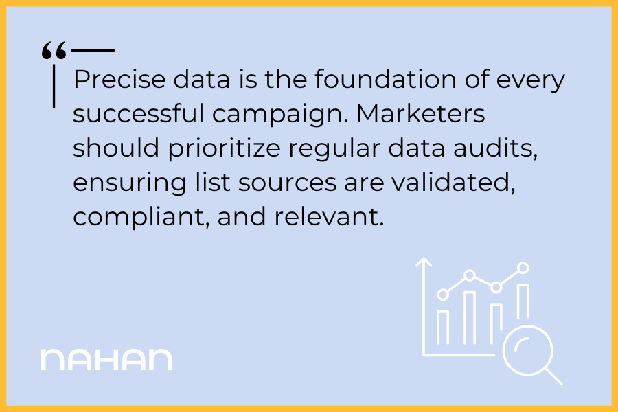 How can I make sure my data  is accurate and actually drives results_”