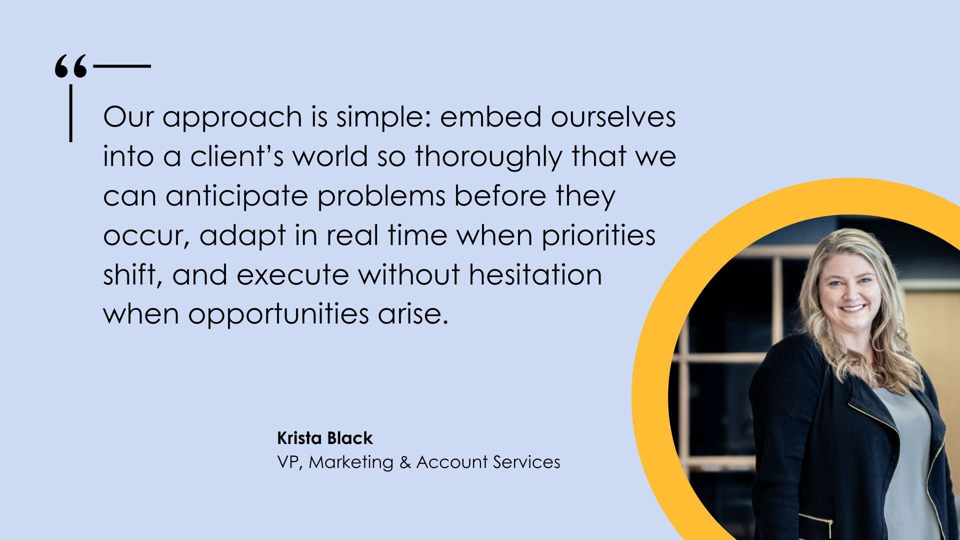 Service Powers Performance by Krista Black